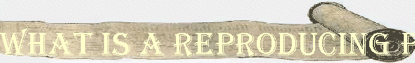 What is a Reproducing Piano