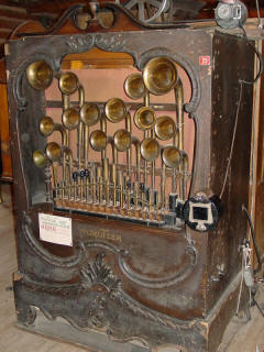 Wurlitzer style 150 band organ #2,741, made in 1920; N.C. Music Hall.