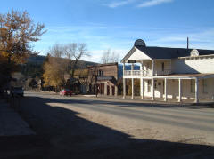 Fairweather Inn, Virginia City. Guests rooms are furnished with authentic Victorian furniture.