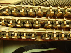 Back view of pneumatic stack before restoration.