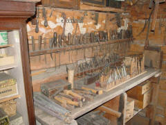 Workbench; Molinari shop, N.C.